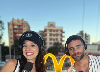 Urbana Play junto a Mc Donald´s en la playa