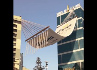 Publicis Groupe y Corona sorprenden con una hamaca gigante en Lima