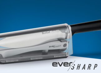 No es magia, es tecnología: Diseñaron un cuchillo que siempre está afilado.