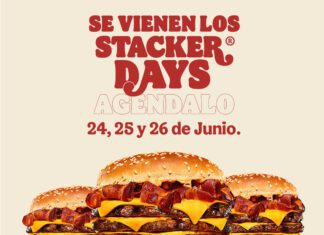 Burger King Argentina celebra los Stacker Days con hamburguesas a mitad de precio