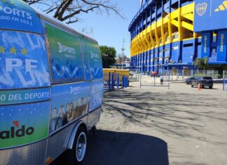 DSPORTS Radio lleva su estudio móvil a la Bombonera para más de once horas de cobertura del superclásico