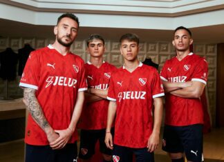 Con la piel del Diablo: PUMA e Independiente presentan su nueva camiseta titular 2024/2025