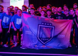 Pride Team, el primer equipo de la comunicad LGBTI+ debutó en Argentina Game Show, en el partido por el orgullo
