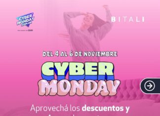 Bitali participa del Cyber Monday con descuentos de hasta el 55% en todas sus marcas