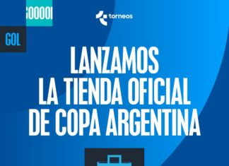 Copa Argentina lanza su tienda oficial