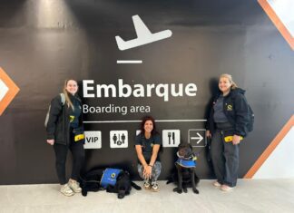 Bocalán Argentina llega a la patagonia para transformar vidas con la engrega de dos perros de asistencia