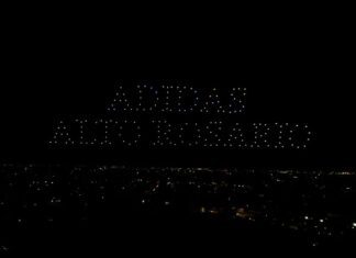El Cielo de Rosario se iluminó con un espectacular show de drones
