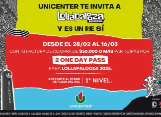 Unicenter te lleva al Lollapalooza 2025: