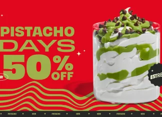 Mostaza se suma al Día Mundial del Pistacho con 50% de descuento en helados y milkshakes