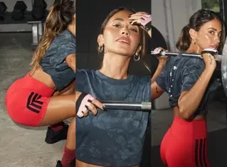 Antonela Roccuzzo protagoniza Optime: la nueva campaña de adidas training