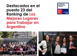 Havas Argentina destacada en el puesto 23 del Ranking de Los Mejores Lugares para Trabajar™ en Argentina 2025 de Great Place To Work®.