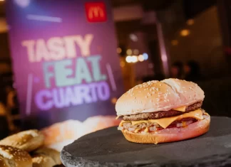 McDonald’s presenta su nueva hamburguesa Tasty Feat Cuarto, la fusión de dos de sus éxitos en Argentina
