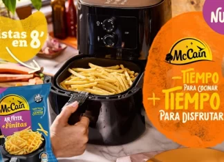 McCain presenta +finitas: el corte ideal para disfrutar en Air Fryer en minutos