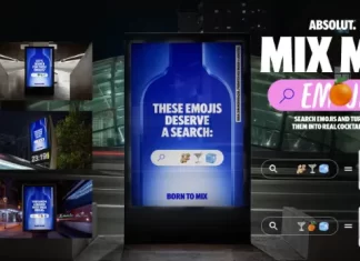 Absolut reinventa la búsqueda con emojis en una nueva campaña creada por Dentsu Creative Brasil.