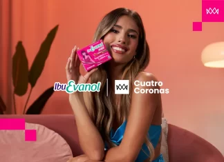 Cuatro Coronas presenta su nueva campaña para IbuEvanol protagonizada por Juli Poggio