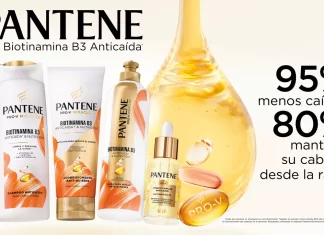 Pantene lanza Biotinamina B3 su nueva línea Anticaída y presenta a Mora Bianchi como nueva embajadora local.