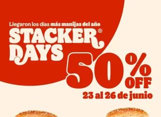 Burger King Argentina celebra los Stacker Days con combos a mitad de precio
