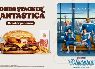 Un combo de película: llega la Stacker Fantástica a Burger King