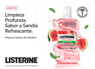 Una nueva experiencia en la categoría de enjuague bucal:LISTERINE® lanza su nuevo sabor Sandía y Menta Frescura Suave
