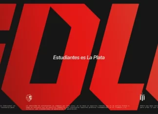 Estudiantes de La Plata presenta su nuevo sistema de marca inspirado en las diagonales de la ciudad, de la mano de Athletic by TombrasNiña