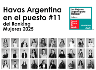 Havas Argentina destacada dentro de los Mejores Lugares para Trabajar™ para Mujeres 2025