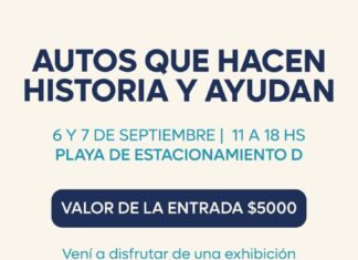 Portal Rosario presenta una exposición de más de 300 vehículos clásicos a beneficio de los Bomberos Voluntarios