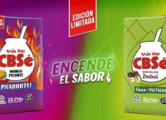CBSé Chocolate Dubái y CBSé Mango Picante: la nueva dupla de Establecimientos Santa Ana que revolucionan el mate