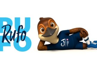 Llegó Rufo, la mascota de la Copa Argentina