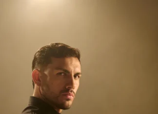 Leandro Paredes en una colaboración exclusiva para Giorgio Armani