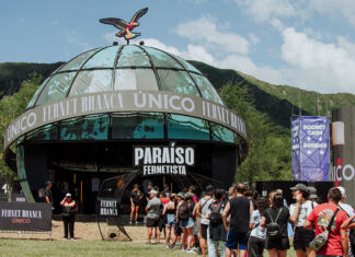 Magnética hizo realidad el mundo de Fernet Branca en Cosquín Rock