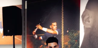 Fran Cerúndolo presentó las nuevas Barricade en adidas Unicenter junto a Fede Coria