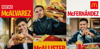 McDonald’s presenta tres nuevas hamburguesas junto a figuras de la Selección Argentina para vivir el Mundial 2026