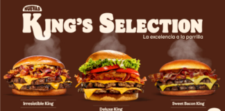 Burger King renueva su línea King Selection con tres nuevas hamburguesas