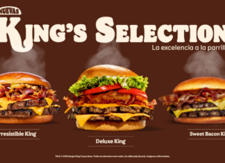 Burger King renueva su línea King Selection con tres nuevas hamburguesas