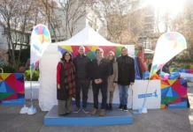 Vicente López inauguró la Plaza Activa Joy of Moving en Olivos