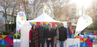 Vicente López inauguró la Plaza Activa Joy of Moving en Olivos