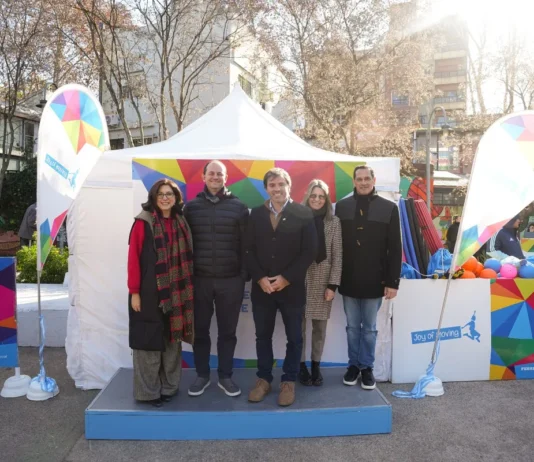 Vicente López inauguró la Plaza Activa Joy of Moving en Olivos
