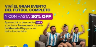 Mercado Play trae todos los partidos del evento futbolístico del año con hasta un 30% de descuento en Paramount+