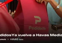 PedidosYa vuelve a Havas Media