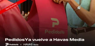 PedidosYa vuelve a Havas Media
