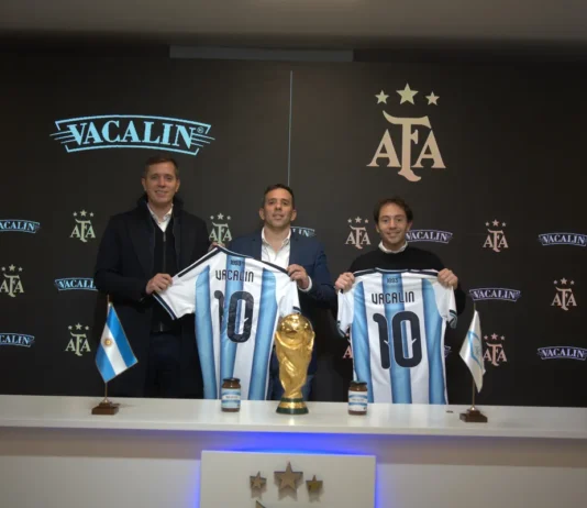 Vacalin se convierte en Sponsor Oficial de la Selección Argentina de Fútbol