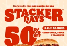 Burger King Argentina celebra los Stacker Days con combos a mitad de precio