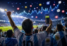 Furor por la Scaloneta: Revelan cómo avanza la emoción y la conversación de los argentinos “minuto a minuto” en las redes