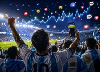 Furor por la Scaloneta: Revelan cómo avanza la emoción y la conversación de los argentinos “minuto a minuto” en las redes