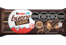 Llega a la Argentina el delicioso Kinder Bueno Dark edición limitada