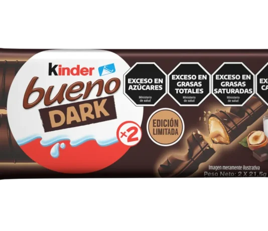 Llega a la Argentina el delicioso Kinder Bueno Dark edición limitada
