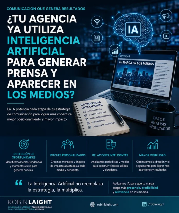 ¿Tu agencia ya utiliza Inteligencia Artificial para generar prensa y aparecer en los medios