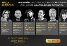 Rueda de prensa FIAP 2026. El nuevo peso global de la creatividad iberoamericana