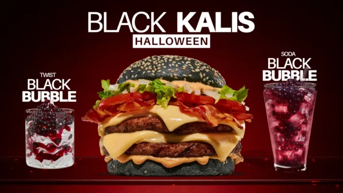 Halloween Hamburgesa-Soda-Twist