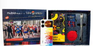 Mes de la primavera: Kit nubia Music 2 x Margarita con 10% off y 12 cuotas sin interés